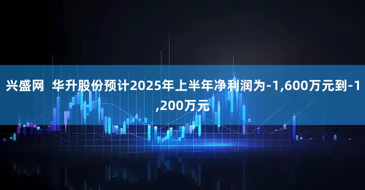 兴盛网  华升股份预计2025年上半年净利润为-1,600万元到-1,200万元